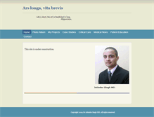 Tablet Screenshot of jatindersingh.com